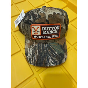 Men's Kati Sportcap Camo Dutton Ranch Flex-Strap Hat One Size